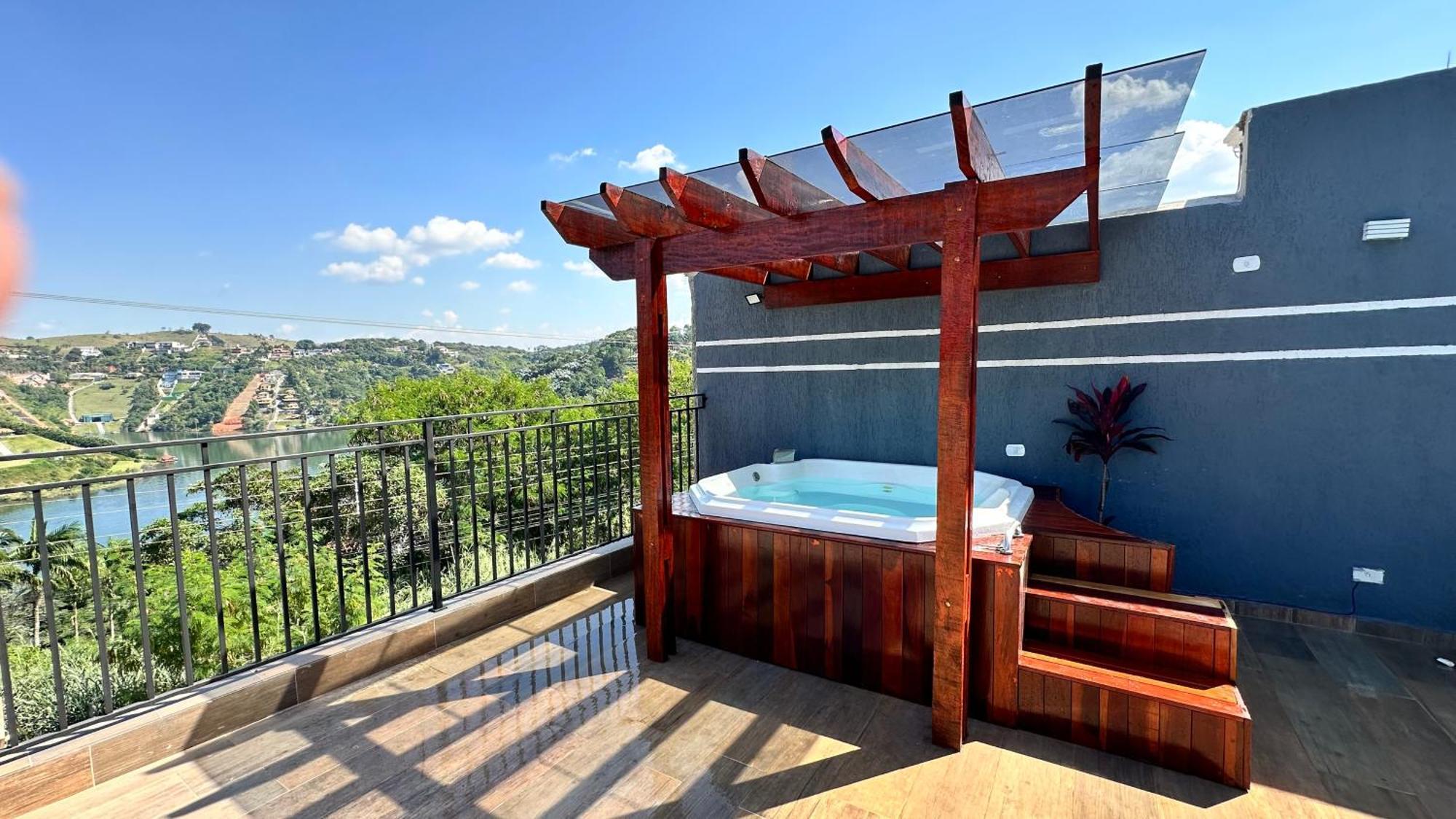 Chacara Gama Em Condominio Igarata-Sp - Jacuzzi Com Hidromassagem, Piscina E Sauna Zewnętrze zdjęcie